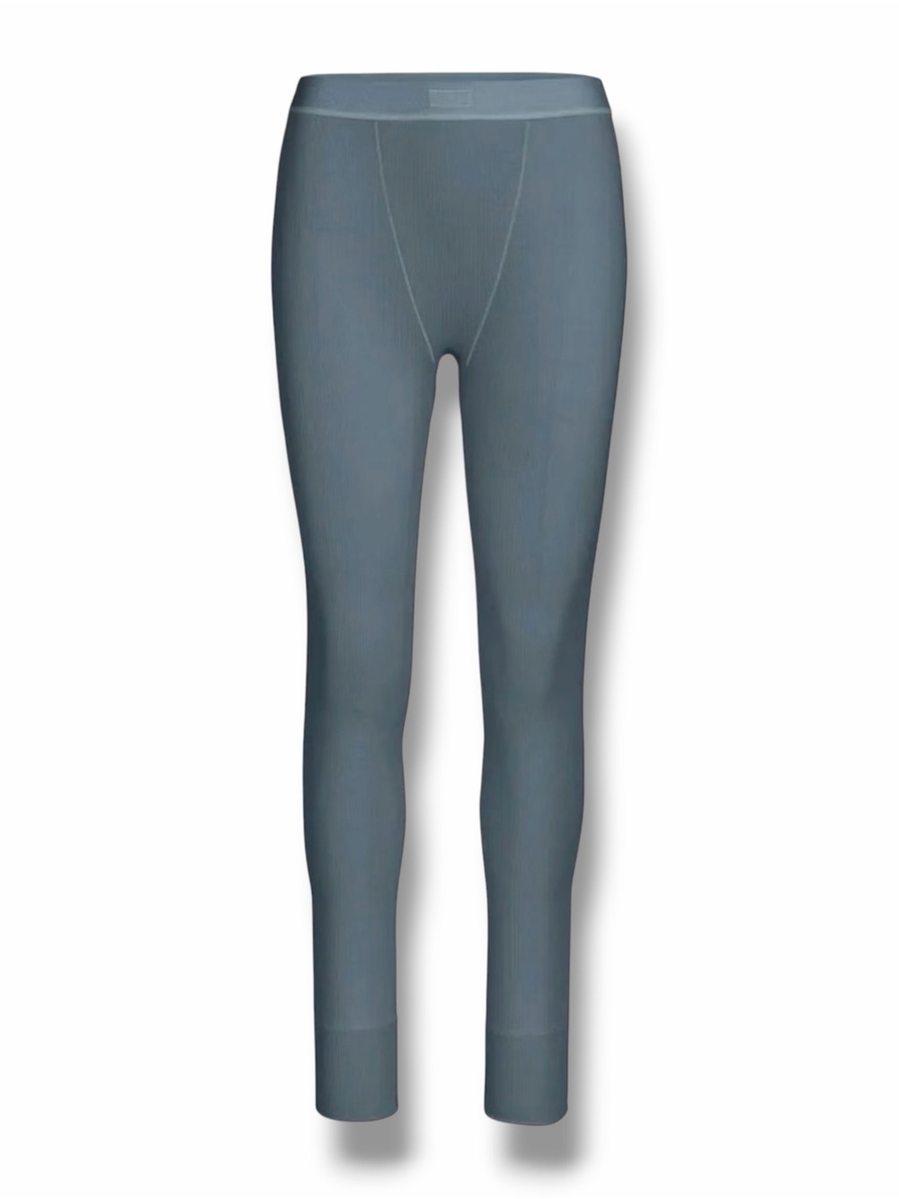 SKIMS Cotton Rib Leggings Kyanite NWT